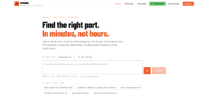 Spannr automotive parts marketplace connecting suppliers, scrapyards and dealerships across South Africa
